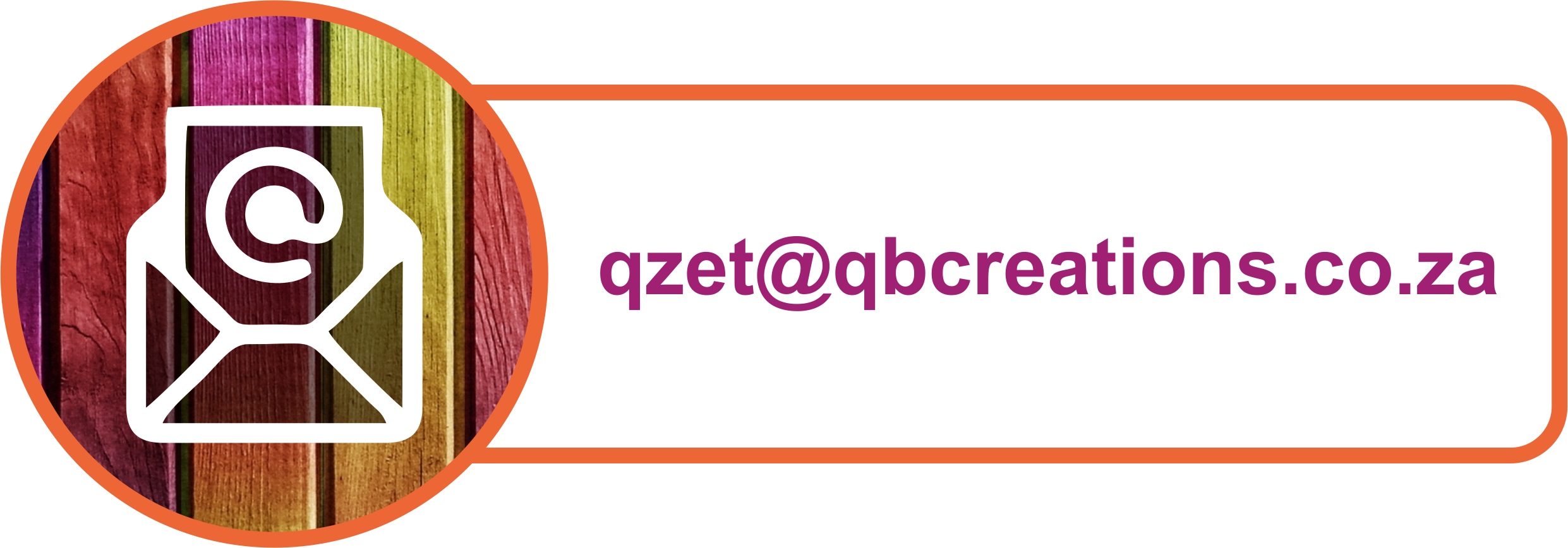 Contact us button for email